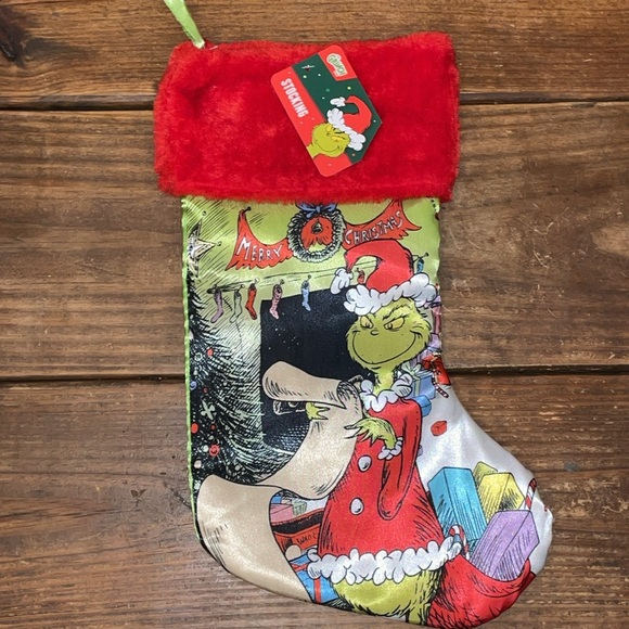 The Grinch Christmas stocking new - Picture 11 of 13